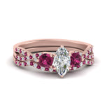 Load image into Gallery viewer, marquise-cut-twisted-floral-prong-pink-sapphire-wedding-set-in-rose-gold-FD10257MQGSADRPI-NL-RG_eee33d43-2b89-4b73-954b-6b8dbd1bbedf?v=1756360138
