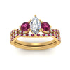 Load image into Gallery viewer, marquise-cut-twisted-floral-prong-pink-sapphire-wedding-set-in-yellow-gold-FD10257MQGSADRPI-ANGLE5-NL-YG_93716d8a-6c39-42cc-aeb2-7ed5e5a8a36d?v=1756360137