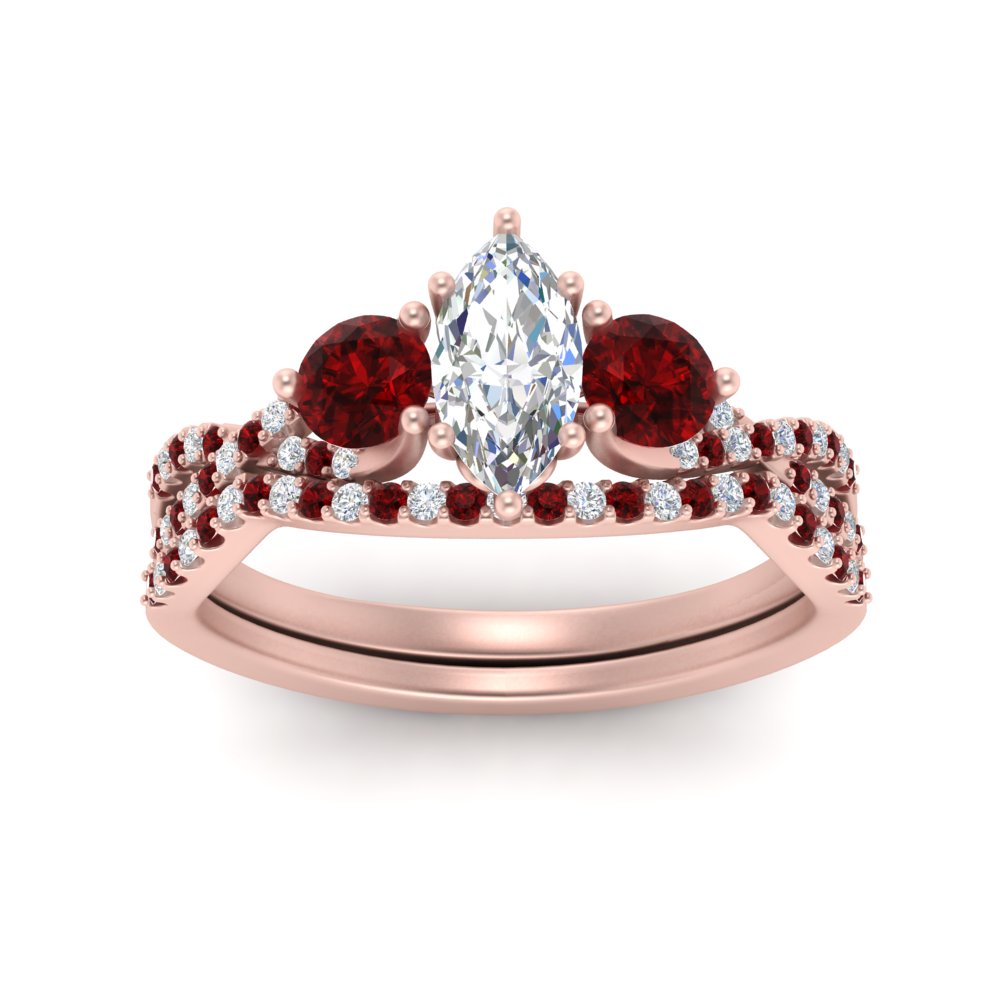 marquise-cut-twisted-floral-prong-ruby-wedding-set-in-rose-gold-FD10257MQGRUDR-ANGLE5-NL-RG?v=1756360006