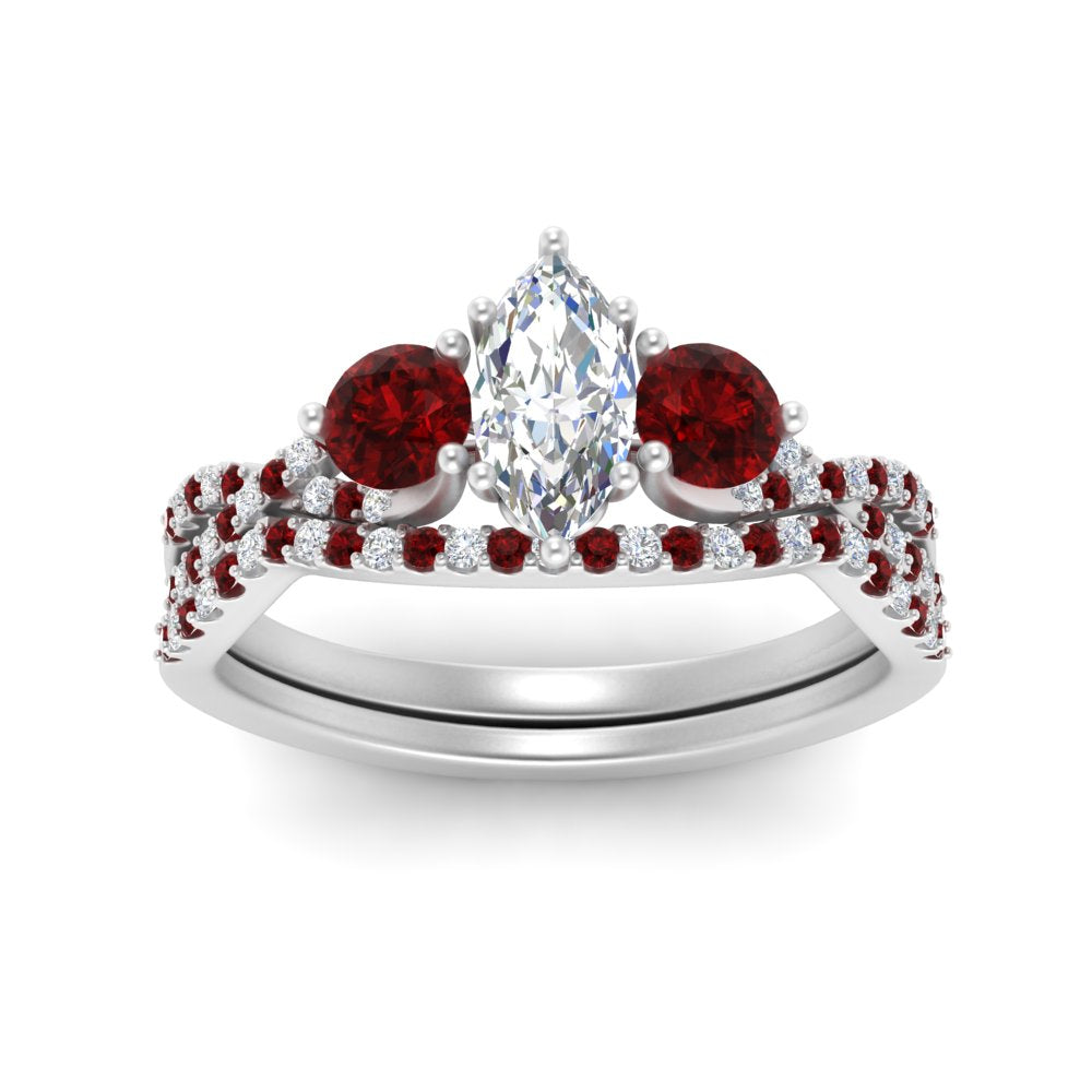 marquise-cut-twisted-floral-prong-ruby-wedding-set-in-white-gold-FD10257MQGRUDR-ANGLE5-NL-WG_6f829a27-617e-4c5a-8cb3-e9369d7e68c5?v=1756360138