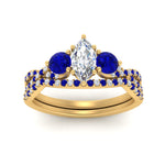 Load image into Gallery viewer, marquise-cut-twisted-floral-prong-sapphire-wedding-set-in-yellow-gold-FD10257MQGSABL-ANGLE5-NL-YG?v=1756360005
