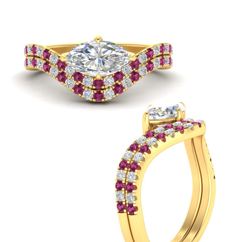 marquise-cut-twisted-pave-engagement-ring-with-curved-pink-sapphire-band-in-yellow-gold-fdens11617mqgsadrpiangle3-nl-yg.jpg