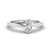 Load image into Gallery viewer, Marquise Cut Twisted Shank Solitaire Engagement Ring