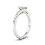 Load image into Gallery viewer, Marquise Cut Twisted Shank Solitaire Engagement Ring
