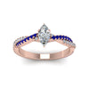 Load image into Gallery viewer, marquise-cut-twisted-vine-diamond-engagement-ring-for-women-with-blue-sapphire-in-14K-rose-gold-FD8233MQRGSABL-NL-RG.jpg