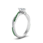 Load image into Gallery viewer, marquise-cut-twisted-vine-diamond-engagement-ring-for-women-with-emerald-in-14K-white-gold-FD8233MQRGEMGR-NL-WG.jpg
