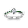 Load image into Gallery viewer, marquise-cut-twisted-vine-diamond-engagement-ring-for-women-with-emerald-in-14K-white-gold-FD8233MQRGEMGR-NL-WG.jpg