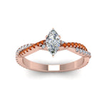 Load image into Gallery viewer, marquise-cut-twisted-vine-diamond-engagement-ring-for-women-with-orange-sapphire-in-14K-rose-gold-FD8233MQRGSAOR-NL-RG.jpg
