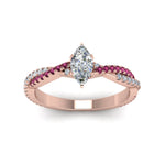 Load image into Gallery viewer, marquise-cut-twisted-vine-diamond-engagement-ring-for-women-with-pink-sapphire-in-14K-rose-gold-FD8233MQRGSADRPI-NL-RG.jpg
