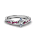 Load image into Gallery viewer, marquise-cut-twisted-vine-diamond-engagement-ring-for-women-with-pink-sapphire-in-14K-white-gold-FD8233MQRGSADRPI-NL-WG.jpg
