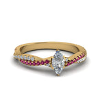 Load image into Gallery viewer, marquise-cut-twisted-vine-diamond-engagement-ring-for-women-with-pink-sapphire-in-14K-yellow-gold-FD8233MQRGSADRPI-NL-YG.jpg
