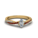 Load image into Gallery viewer, marquise-cut-twisted-vine-diamond-engagement-ring-for-women-with-ruby-in-14K-yellow-gold-FD8233MQRGRUDR-NL-YG.jpg
