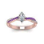 Load image into Gallery viewer, marquise-cut-twisted-vine-diamond-engagement-ring-for-women-with-violac-topaz-in-14K-rose-gold-FD8233MQRGVITO-NL-RG.jpg

