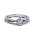 Load image into Gallery viewer, marquise-cut-twisted-vine-diamond-engagement-ring-for-women-with-violac-topaz-in-14K-white-gold-FD8233MQRGVITO-NL-WG.jpg
