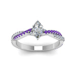 Load image into Gallery viewer, marquise-cut-twisted-vine-diamond-engagement-ring-for-women-with-violac-topaz-in-14K-white-gold-FD8233MQRGVITO-NL-WG.jpg
