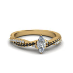Load image into Gallery viewer, marquise-cut-twisted-vine-engagement-ring-for-women-with-black-diamond-in-14K-yellow-gold-FD8233MQRGBLACK-NL-YG.jpg
