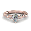 Load image into Gallery viewer, marquise-cut-twisted-vine-engagement-ring-in-rose-gold-FD9127MQR-NL-RG