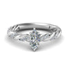 Load image into Gallery viewer, marquise-cut-twisted-vine-engagement-ring-in-white-gold-FD9127MQR-NL-WG