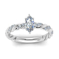 Thumbnail 4 - marquise-cut-twisted-vine-engagement-ring-in-white-gold-FD9127MQRANGLE5-NL-WG