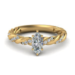 Load image into Gallery viewer, marquise-cut-twisted-vine-engagement-ring-in-yellow-gold-FD9127MQR-NL-YG
