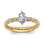 Load image into Gallery viewer, marquise-cut-twisted-vine-engagement-ring-in-yellow-gold-FD9127MQRANGLE5-NL-YG
