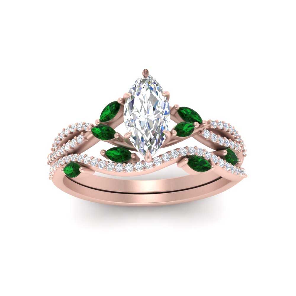 marquise-cut-twisted-vine-luxury-emerald-bridal-ring-set-in-rose-gold-FDENR3211MQGEMGRANGLE3-NL-RG