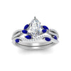 Load image into Gallery viewer, marquise-cut-twisted-vine-luxury-sapphire-bridal-ring-set-in-white-gold-FDENR3211MQGSABLANGLE3-NL-WG