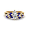Load image into Gallery viewer, marquise-cut-twisted-vine-luxury-sapphire-bridal-ring-set-in-yellow-gold-FDENR3211MQGSABLANGLE3-NL-YG