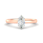 Load image into Gallery viewer, marquise-cut-two-tone-2-mm-comfort-fit-solitaire-ring-in-rose-gold-fdens11590mqrsleep-2.00mm-nl-rg?v=1758109997