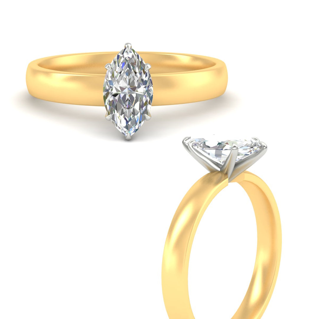 marquise-cut-two-tone-3-mm-comfort-fit-solitaire-ring-in-yellow-gold-fdens11590mqrangle3-3.00mm-nl-yg?v=1758109997