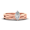 Load image into Gallery viewer, marquise-cut-vine-inspired-solitaire-bridal-ring-set-in-rose-gold-fdens8252mqsleep-nl-rg.jpg?v=1767084998