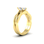 Load image into Gallery viewer, marquise-cut-vine-inspired-solitaire-bridal-ring-set-in-yellow-gold-fdens8252mqangle2-nl-yg.jpg?v=1767084998