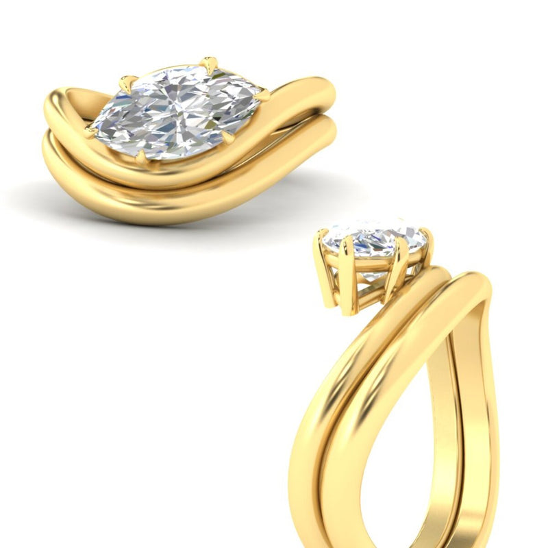 marquise-cut-wave-solitaire-wedding-band-set-in-yellow-gold-fdens11566mq-nl-yg-w2.jpg