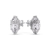 Load image into Gallery viewer, Marquise Diamond 6 Prong Stud Earrings Half Carat