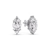 Load image into Gallery viewer, Marquise Diamond 6 Prong Stud Earrings Half Carat