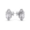 Load image into Gallery viewer, Marquise Diamond 6 Prong Stud Earrings Half Carat