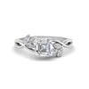 Load image into Gallery viewer, marquise-diamond-bezel-set-nature-inspired-asscher-cut-engagement-ring-in-platinum-FD10962ASR-NL-WG