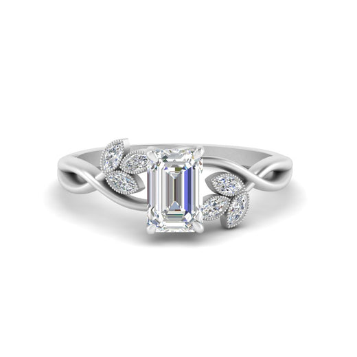 marquise-diamond-bezel-set-nature-inspired-emerald-cut-engagement-ring-in-platinum-FD10962EMR-NL-WG