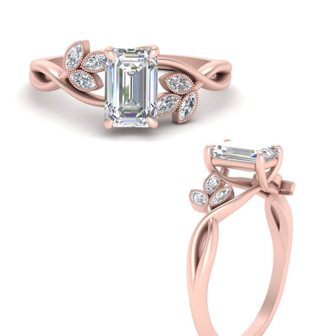 marquise-diamond-bezel-set-nature-inspired-emerald-cut-engagement-ring-in-rose-gold-FD10962EMRANGLE3-NL-RG