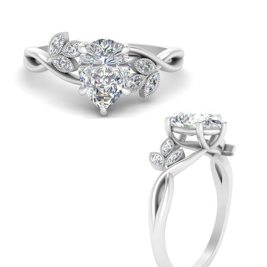 marquise-diamond-bezel-set-nature-inspired-pear-shaped-engagement-ring-in-white-gold-FD10962PERANGLE3-NL-WG