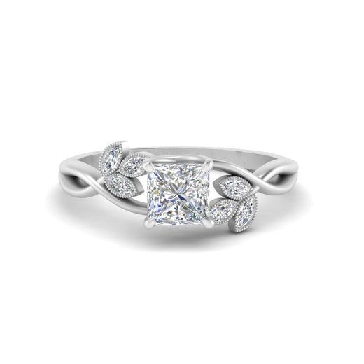 marquise-diamond-bezel-set-nature-inspired-princess-cut-engagement-ring-in-platinum-FD10962PRR-NL-WG