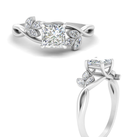 marquise-diamond-bezel-set-nature-inspired-princess-cut-engagement-ring-in-white-gold-FD10962PRRANGLE3-NL-WG