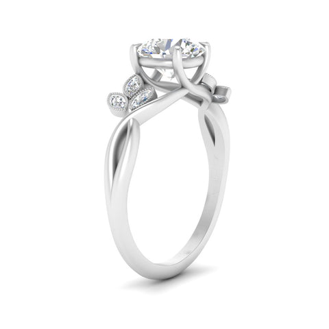 marquise-diamond-bezel-set-nature-inspired-round-cut-engagement-ring-in-white-gold-FD10962RORANGLE2-NL-WG