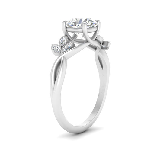 marquise-diamond-bezel-set-nature-inspired-round-cut-engagement-ring-in-white-gold-FD10962RORANGLE2-NL-WG