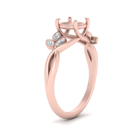 marquise-diamond-bezel-set-nature-inspired-semi-mount-engagement-ring-in-rose-gold-FD10962SMRANGLE3-NL-RG