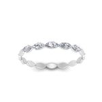 Load image into Gallery viewer, marquise-diamond-delicate-stack-band-in-white-gold-FD9551B-NL-WG.jpg
