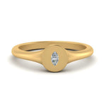 Load image into Gallery viewer, Marquise Disc Signet Ring
