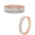 Thumbnail 4 - marquise-diamond-full-eternity-ring-for-women-in-rose-gold-FDEWB11257MQBANGLE3-2.00CT-NL-RG
