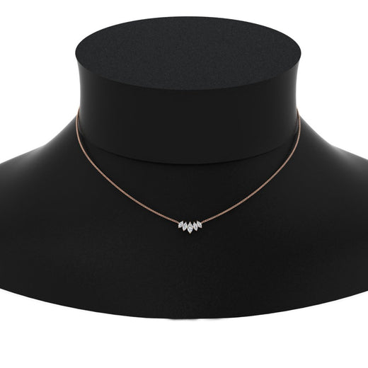 marquise-diamond-graduating-station-necklace-in-rose-gold-FD-NK11130-0.50CT-NL-RG