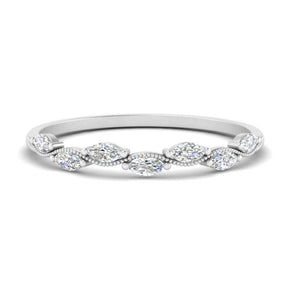 Marquise Vintage Stacking Ring